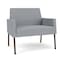 Lesro Mystic Lounge Reception Bariatric Chair, Bronze, RS Fog Upholstery ML1401 - alternate 1